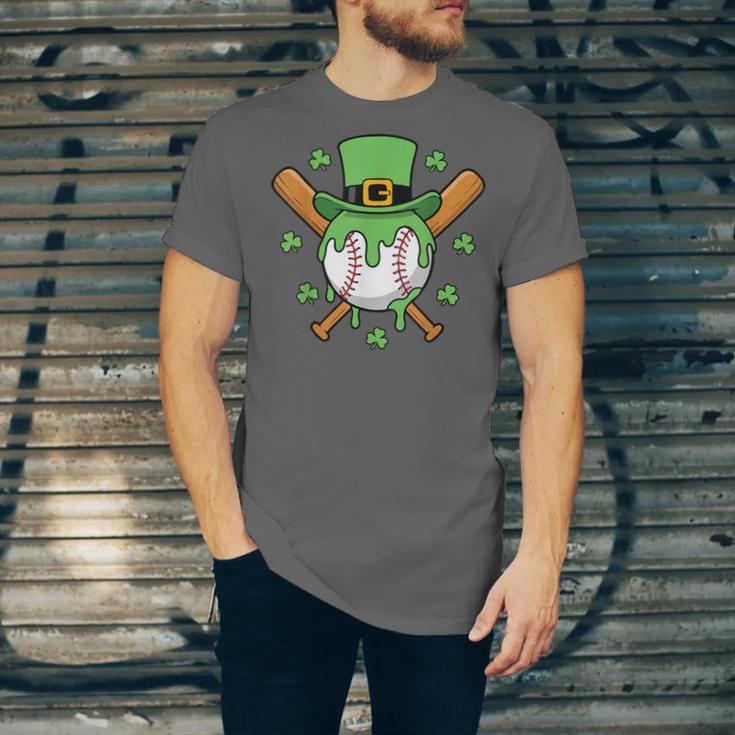St Patricks Day Baseball Drip Ice Cream Baseball Home Plate Unisex Jersey T-Shirt St Patricks Day Baseball Drip Ice Cream Baseball Home Plate Unisex Jersey T-Shirt