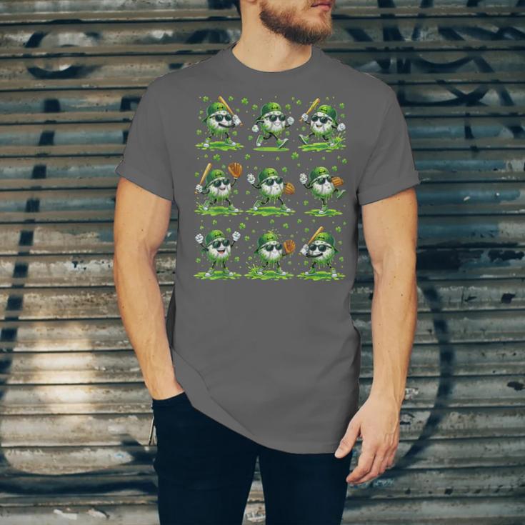 St Patricks Day Baseball Ice Cream Boys Baseball Player Unisex Jersey T-Shirt St Patricks Day Baseball Ice Cream Boys Baseball Player Unisex Jersey T-Shirt