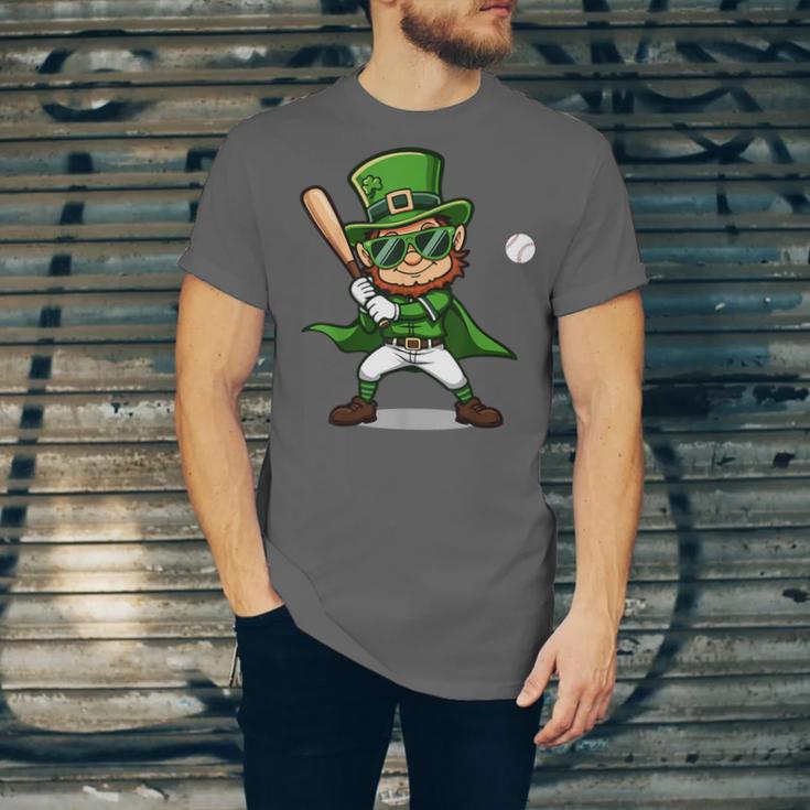 St Patrick’s Day Leprechaun Baseball Irish Graphic Unisex Jersey T-Shirt