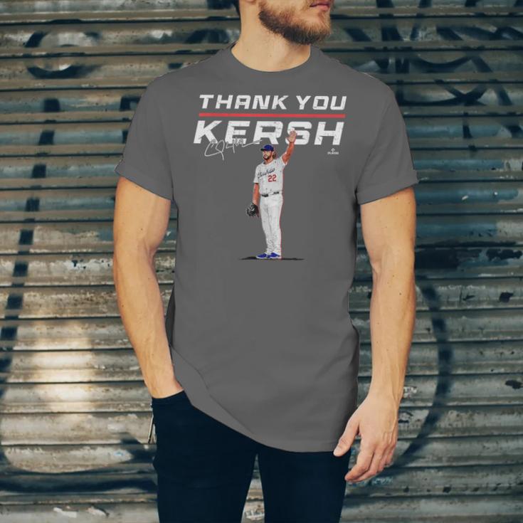 Thank You Kersh Clayton Kershaw Los Angeles Baseball MLBPA Unisex Jersey T-Shirt Thank You Kersh Clayton Kershaw Los Angeles Baseball MLBPA Unisex Jersey T-Shirt