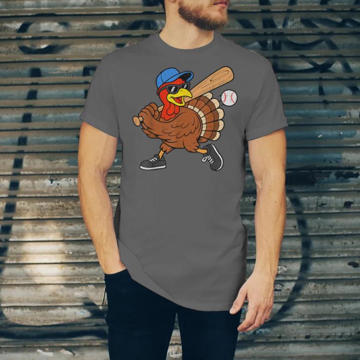 Turkey Baseball Thanksgiving Sports Humor Men Boy Kids Unisex Jersey T-Shirt Turkey Baseball Thanksgiving Sports Humor Men Boy Kids Unisex Jersey T-Shirt