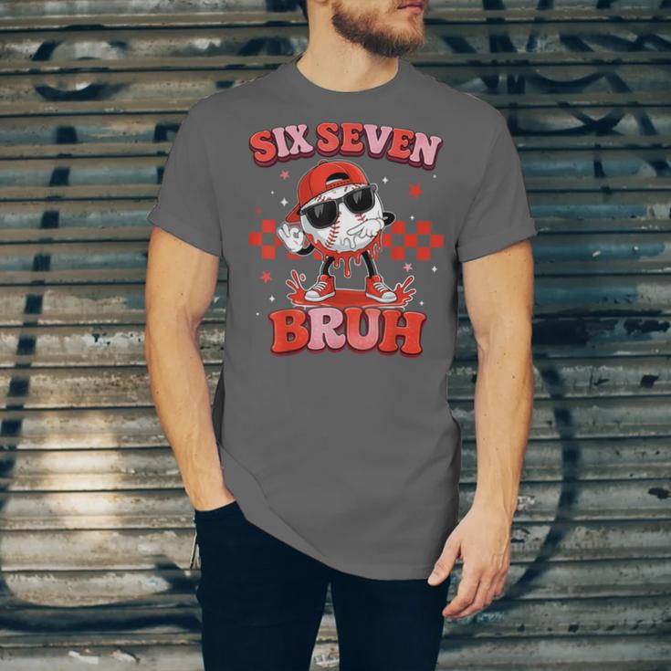 Valentines Day Baseball Six Seven 67 Meme Heart Baseball Dab Unisex Jersey T-Shirt Valentines Day Baseball Six Seven 67 Meme Heart Baseball Dab Unisex Jersey T-Shirt