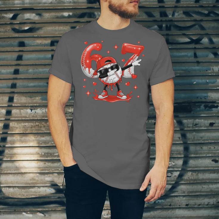 Valentines Day Six Seven Baseball 6 7 Meme Dab Heart Boys Unisex Jersey T-Shirt Valentines Day Six Seven Baseball 6 7 Meme Dab Heart Boys Unisex Jersey T-Shirt