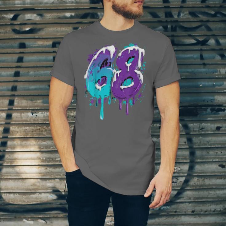Vintage Baseball 68 Number Unisex Jersey T-Shirt