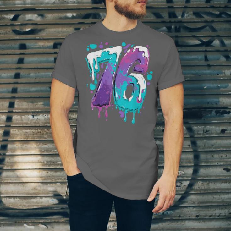 Vintage Baseball 76 Number Unisex Jersey T-Shirt