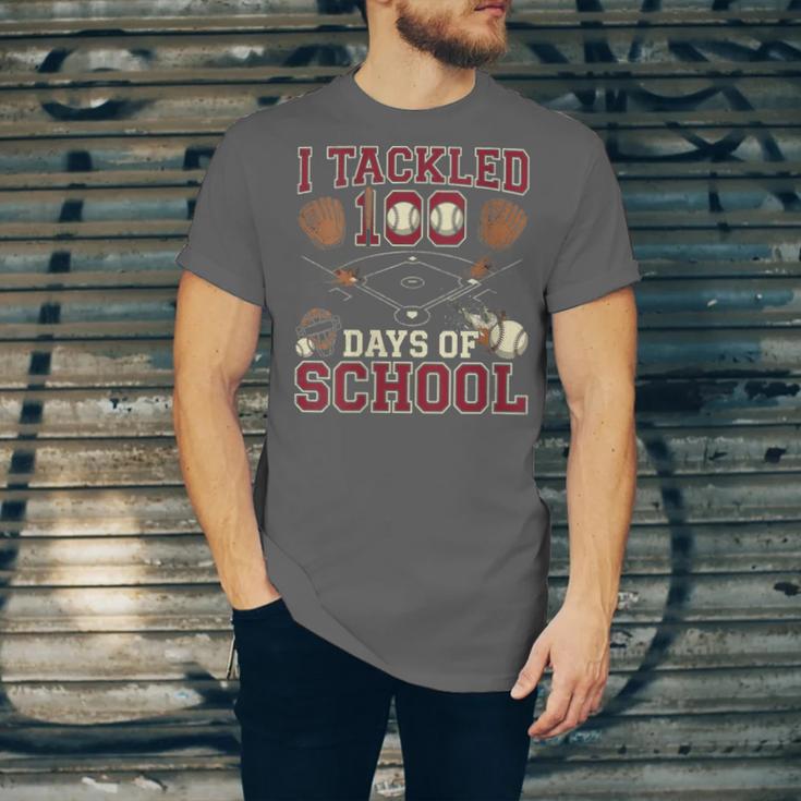 Women's 100 Days Of School Boys Kids Baseball Unisex Jersey T-Shirt