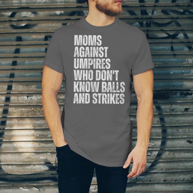 Women's Moms Against Umpires Parents Mom Baseball Sarcastic Unisex Jersey T-Shirt Women's Moms Against Umpires Parents Mom Baseball Sarcastic Unisex Jersey T-Shirt