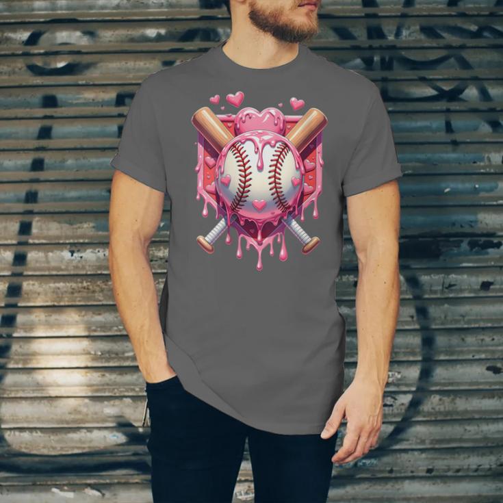 Women's Valentines Day Baseball Boys Ice Cream Drip Heart Youth Kids Unisex Jersey T-Shirt Women's Valentines Day Baseball Boys Ice Cream Drip Heart Youth Kids Unisex Jersey T-Shirt