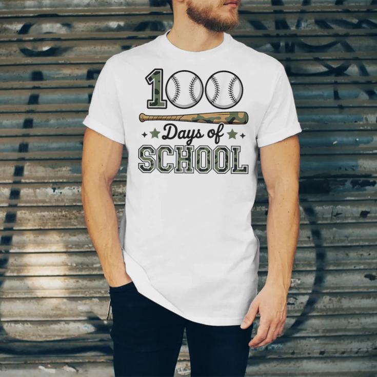 100 Days Of School Baseball Camo Boys School Teacher Unisex Jersey T-Shirt 100 Days Of School Baseball Camo Boys School Teacher Unisex Jersey T-Shirt