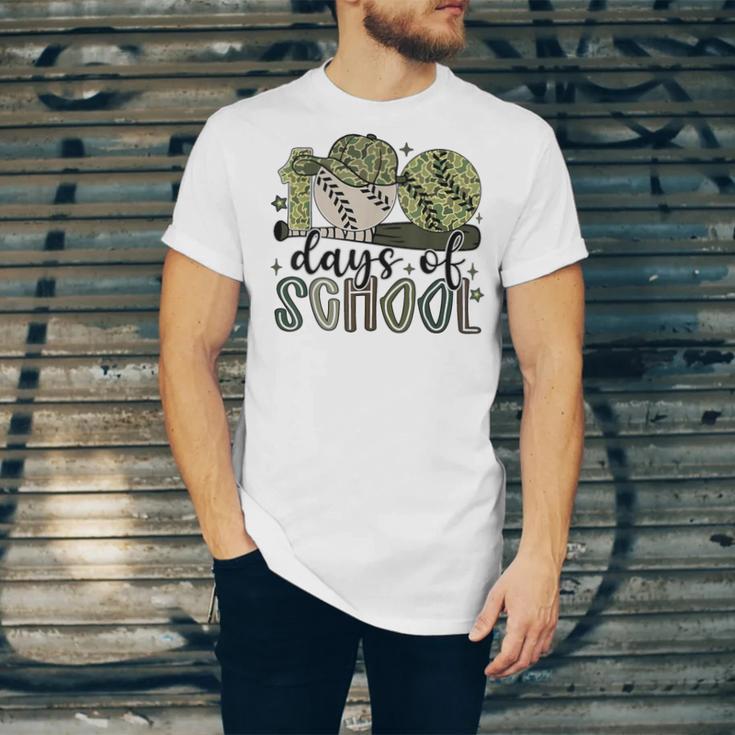100 Days Of School Baseball Camo Cap Kids Boys 100th Day Unisex Jersey T-Shirt 100 Days Of School Baseball Camo Cap Kids Boys 100th Day Unisex Jersey T-Shirt