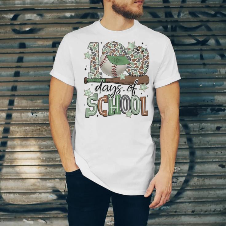 100 Days Of School Baseball Camo Men Boy Kid Unisex Jersey T-Shirt 100 Days Of School Baseball Camo Men Boy Kid Unisex Jersey T-Shirt