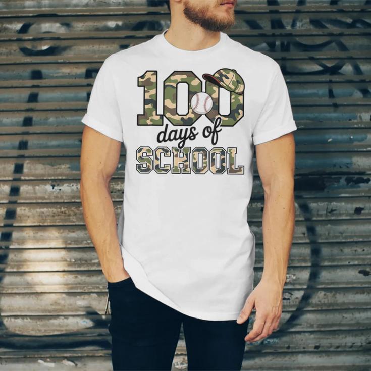 100 Days Of School Camo Baseball Camouflage For Kids Unisex Jersey T-Shirt 100 Days Of School Camo Baseball Camouflage For Kids Unisex Jersey T-Shirt
