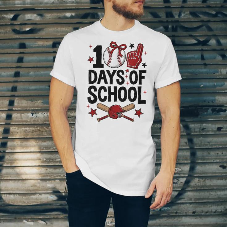 100 Days Of School Coquette Bow Baseball 100th Day Girl Kid Unisex Jersey T-Shirt 100 Days Of School Coquette Bow Baseball 100th Day Girl Kid Unisex Jersey T-Shirt