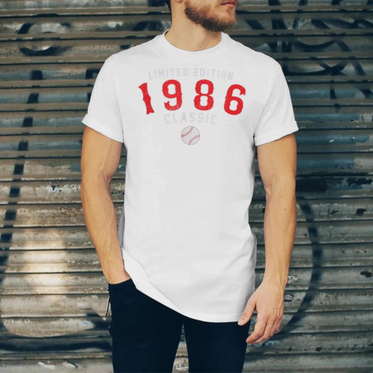 40 Year Old 1986 Classic Baseball 40th Birthday Unisex Jersey T-Shirt 40 Year Old 1986 Classic Baseball 40th Birthday Unisex Jersey T-Shirt