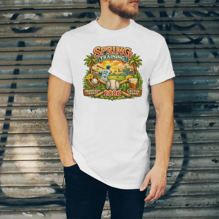 Awesome Spring Trainings 2026 Baseball Arizona Florida Unisex Jersey T-Shirt