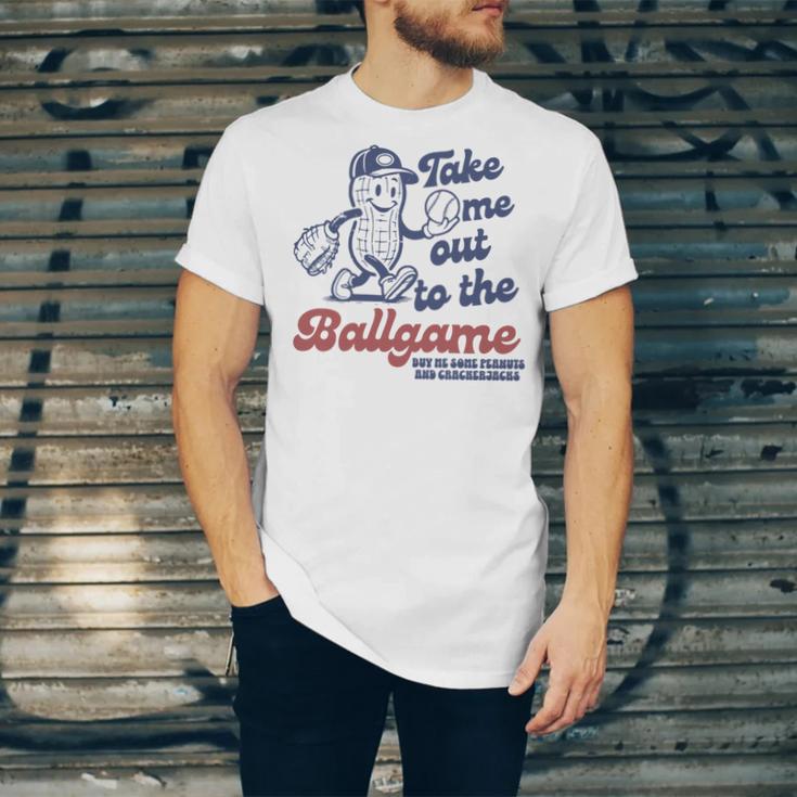 Take Me Out To The Ball Game Retro Peanuts Baseball Sports Unisex Jersey T-Shirt Take Me Out To The Ball Game Retro Peanuts Baseball Sports Unisex Jersey T-Shirt