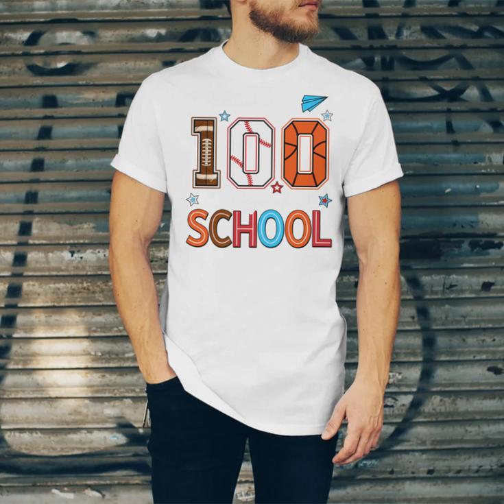Baseball Football Basketball I Survived 100 Days Of School Unisex Jersey T-Shirt Baseball Football Basketball I Survived 100 Days Of School Unisex Jersey T-Shirt