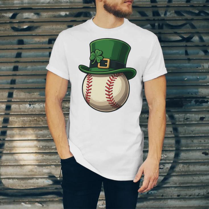 Baseball Leprechaun Hat Saint Patrick Retro Unisex Jersey T-Shirt