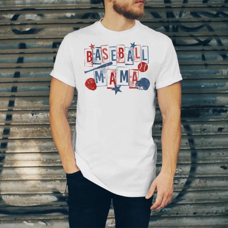 Baseball Mama Mom Mother Vintage Game Day Unisex Jersey T-Shirt Baseball Mama Mom Mother Vintage Game Day Unisex Jersey T-Shirt