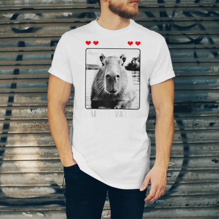 Capybara Love Valentines Day Cute Animal Hearts Raglan Baseball Tee Unisex Jersey T-Shirt Capybara Love Valentines Day Cute Animal Hearts Raglan Baseball Tee Unisex Jersey T-Shirt