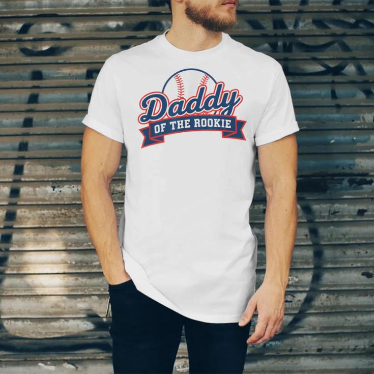 Dad Daddy Of The Rookie Baseball Unisex Jersey T-Shirt Dad Daddy Of The Rookie Baseball Unisex Jersey T-Shirt