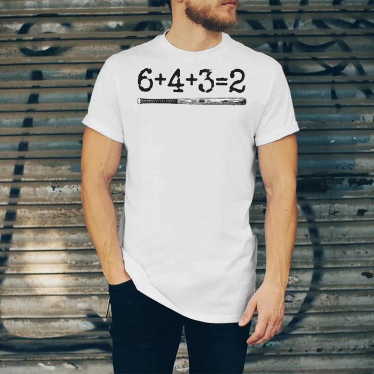 Double Play 6 4 3 2 Vintage Baseball Math Softball Player Premium Tri-Blend Unisex Jersey T-Shirt Double Play 6 4 3 2 Vintage Baseball Math Softball Player Premium Tri-Blend Unisex Jersey T-Shirt