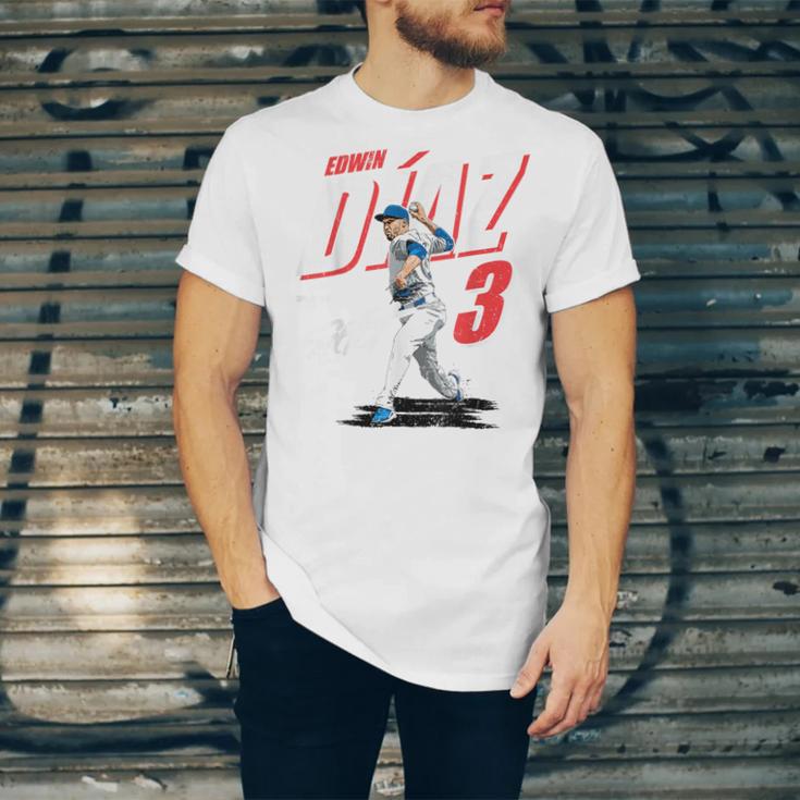 Edwin Diaz Los Angeles D Baseball Players MLBEDD204M Unisex Jersey T-Shirt Edwin Diaz Los Angeles D Baseball Players MLBEDD204M Unisex Jersey T-Shirt