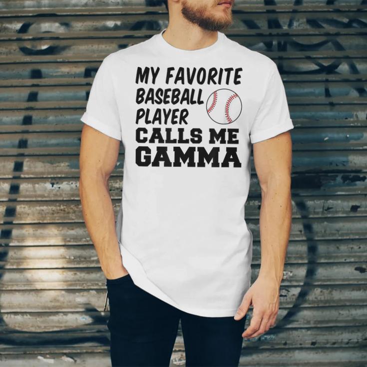 My Favorite Baseball Player Calls Me Gamma Unisex Jersey T-Shirt My Favorite Baseball Player Calls Me Gamma Unisex Jersey T-Shirt