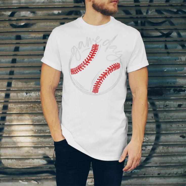 Game Day Baseball Baseball Lovers Softball Life Mom Premium Tri-Blend Unisex Jersey T-Shirt Game Day Baseball Baseball Lovers Softball Life Mom Premium Tri-Blend Unisex Jersey T-Shirt