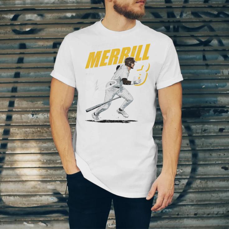 Jackson Merrill San Diego MLB Baseball Player MLBJME204M Unisex Jersey T-Shirt Jackson Merrill San Diego MLB Baseball Player MLBJME204M Unisex Jersey T-Shirt
