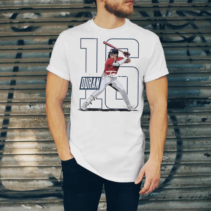 Jarren Duran Boston MLB Baseball Players MLBJDU202M Unisex Jersey T-Shirt Jarren Duran Boston MLB Baseball Players MLBJDU202M Unisex Jersey T-Shirt