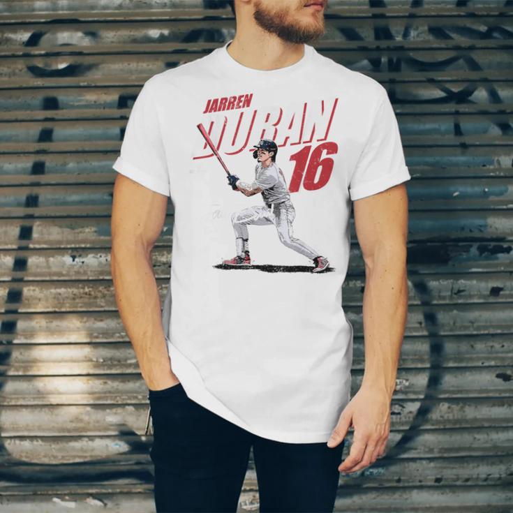Jarren Duran Boston MLB Baseball Players MLBJDU204M Unisex Jersey T-Shirt