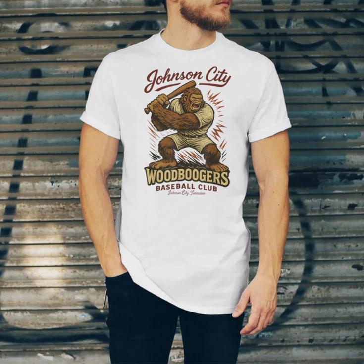 Johnson City Woodboogers Retro Baseball Club Unisex Jersey T-Shirt Johnson City Woodboogers Retro Baseball Club Unisex Jersey T-Shirt