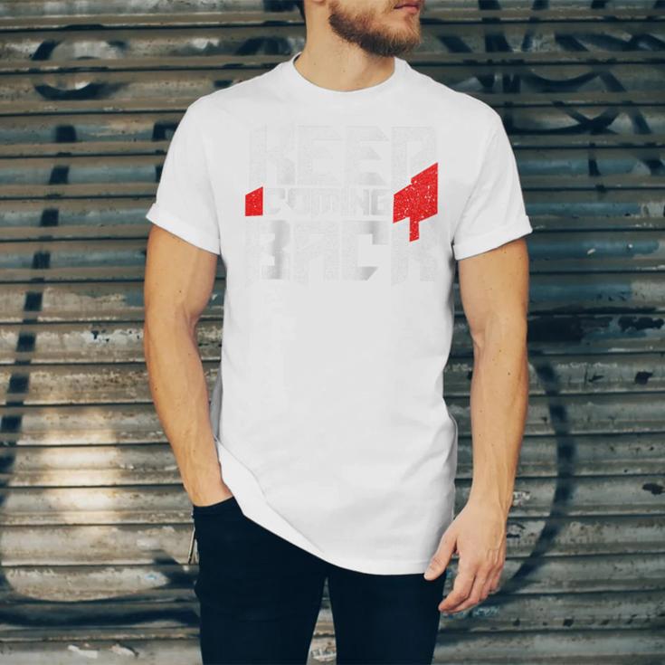 Keep Coming Back Celebrate Recovery Rehab NA AA Raglan Baseball Tee Unisex Jersey T-Shirt Keep Coming Back Celebrate Recovery Rehab NA AA Raglan Baseball Tee Unisex Jersey T-Shirt