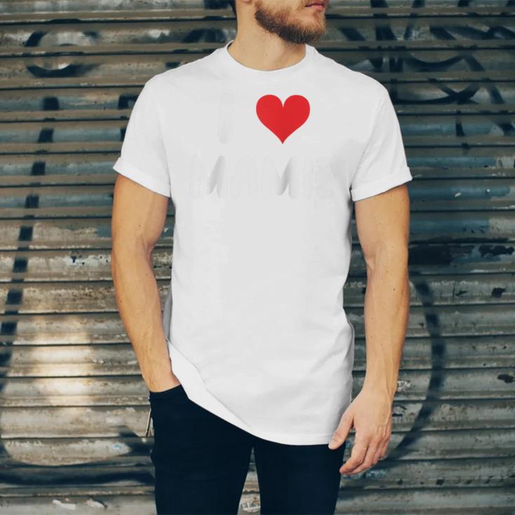 I Love Mamie Heart Grandma Grandmother Grandparent Raglan Baseball Tee Unisex Jersey T-Shirt I Love Mamie Heart Grandma Grandmother Grandparent Raglan Baseball Tee Unisex Jersey T-Shirt