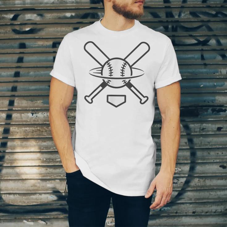 Minimalist Baseball Clean Sports Graphic Tee For Fan Players Unisex Jersey T-Shirt Minimalist Baseball Clean Sports Graphic Tee For Fan Players Unisex Jersey T-Shirt