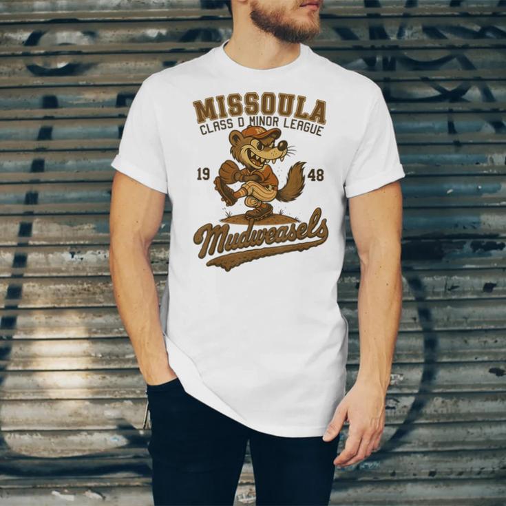 Missoula Mudweasels Retro Minor League Baseball Unisex Jersey T-Shirt Missoula Mudweasels Retro Minor League Baseball Unisex Jersey T-Shirt