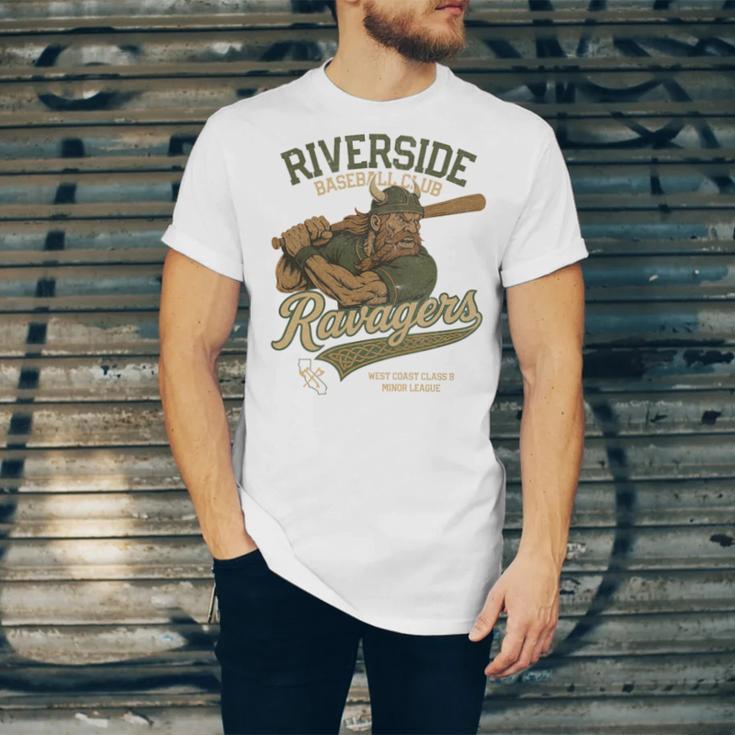 Riverside Ravagers Retro Minor League Baseball Unisex Jersey T-Shirt Riverside Ravagers Retro Minor League Baseball Unisex Jersey T-Shirt