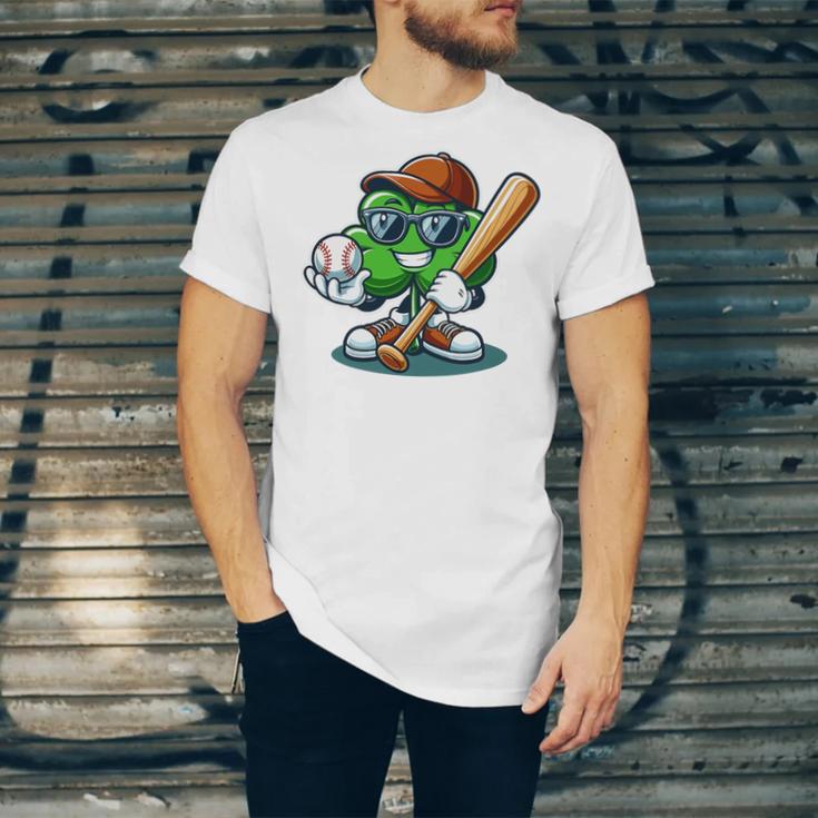 Shamrock Baseball St Patrick's Day Kids Boys Toddlers Premium Tri-Blend Unisex Jersey T-Shirt Shamrock Baseball St Patrick's Day Kids Boys Toddlers Premium Tri-Blend Unisex Jersey T-Shirt