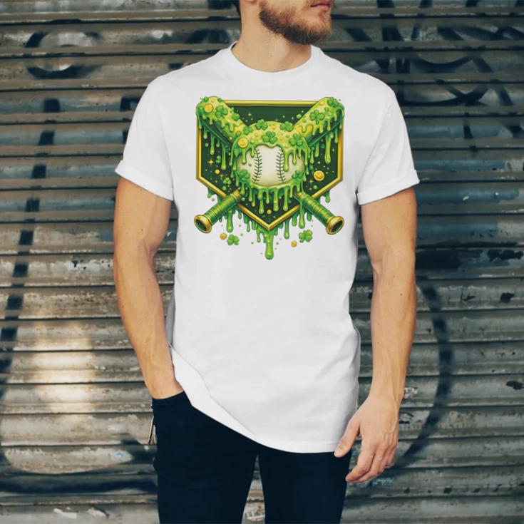 St Patrick's Day Baseball Boys Ice Cream Drip Youth Kids Premium Tri-Blend Unisex Jersey T-Shirt St Patrick's Day Baseball Boys Ice Cream Drip Youth Kids Premium Tri-Blend Unisex Jersey T-Shirt