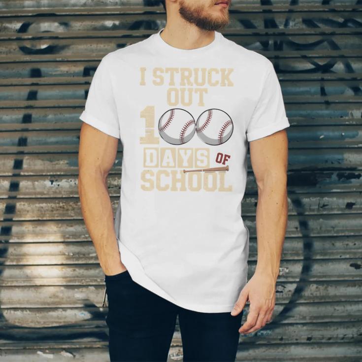 I Struck Out 100 Days Of School Baseball Fan Students Batter Premium Tri-Blend Unisex Jersey T-Shirt I Struck Out 100 Days Of School Baseball Fan Students Batter Premium Tri-Blend Unisex Jersey T-Shirt