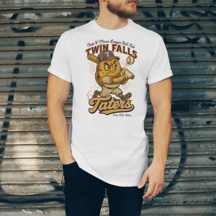 Twin Falls Taters Minor League Baseball Team Unisex Jersey T-Shirt