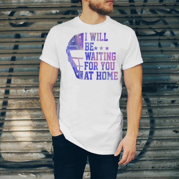 I Will Be Waiting For You At Home Baseball Softball Catcher Unisex Jersey T-Shirt I Will Be Waiting For You At Home Baseball Softball Catcher Unisex Jersey T-Shirt
