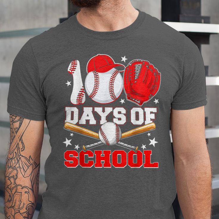 100 Days Of School Baseball Boys Kids Students Unisex Jersey T-Shirt 100 Days Of School Baseball Boys Kids Students Unisex Jersey T-Shirt