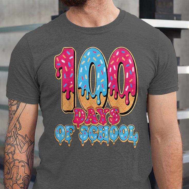 100 Days Of School Baseball Drip 100th Day Of School Unisex Jersey T-Shirt 100 Days Of School Baseball Drip 100th Day Of School Unisex Jersey T-Shirt