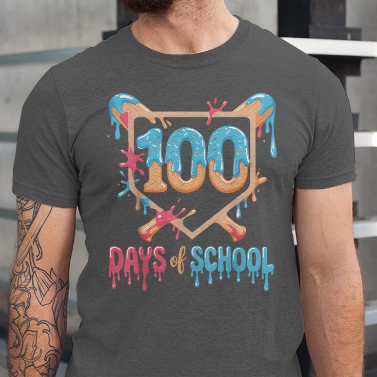 100 Days Of School Baseball Drip 100 Days Of School Unisex Jersey T-Shirt 100 Days Of School Baseball Drip 100 Days Of School Unisex Jersey T-Shirt
