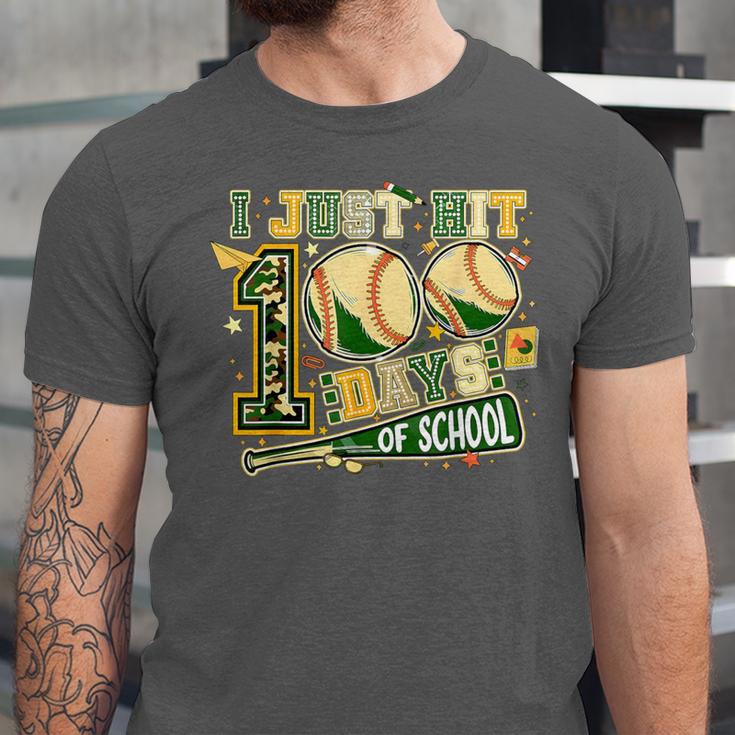 100 Days Of School Baseball I Just Hit 100 Days Boy COUNSELO Unisex Jersey T-Shirt 100 Days Of School Baseball I Just Hit 100 Days Boy COUNSELO Unisex Jersey T-Shirt