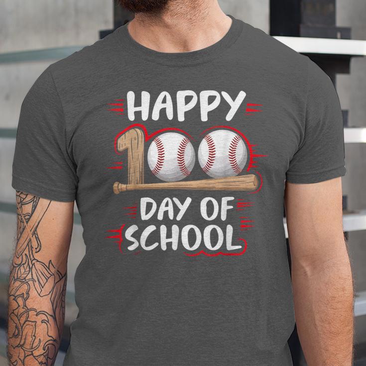 100 Days Of School Baseball Theme Kids Teens Boys 100th Day Unisex Jersey T-Shirt 100 Days Of School Baseball Theme Kids Teens Boys 100th Day Unisex Jersey T-Shirt