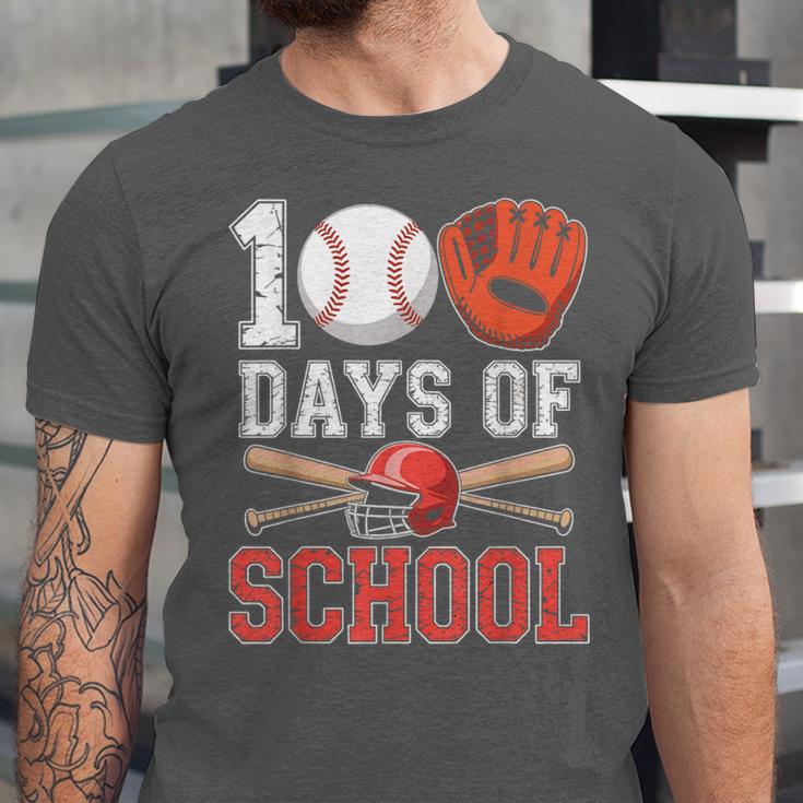 100 Days Of School Baseball Player Teacher Student Unisex Jersey T-Shirt 100 Days Of School Baseball Player Teacher Student Unisex Jersey T-Shirt