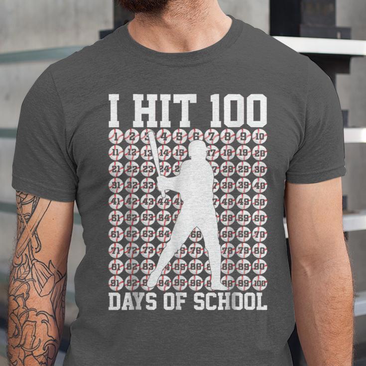 100 Days Of School Boys Kids 100th Day Balls For Baseball Unisex Jersey T-Shirt